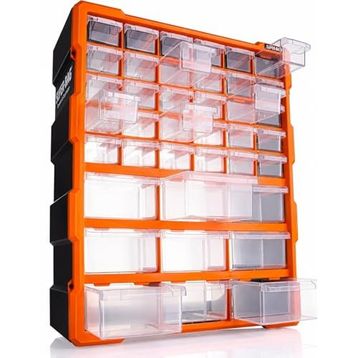 Süper Bag 22 ASR6001 39'lu Mono Blok Organizer Çekmece Seti
