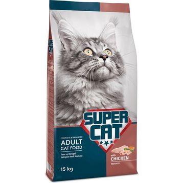 Super Cat 15 kg Tavuklu Yetişkin Kedi Maması