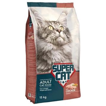 Super Cat 15 kg Tavuklu Yetişkin Kedi Maması
