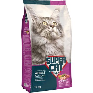 Super Cat Gurme 15 kg Yetişkin Kedi Maması