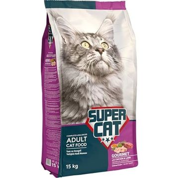 Super Cat Gurme 15 kg Yetişkin Kedi Maması