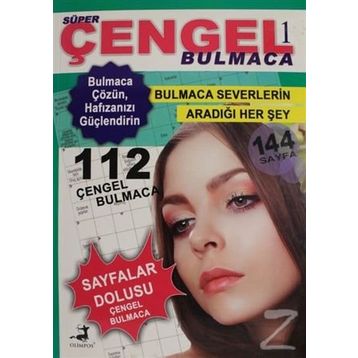 Süper Çengel Bulmaca 1 - Olimpos Yayınları