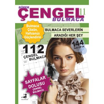 Süper Çengel Bulmaca 11 - Olimpos Yayınları