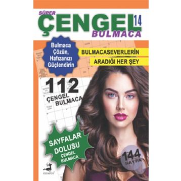Süper Çengel Bulmaca 14 - Olimpos Yayınları