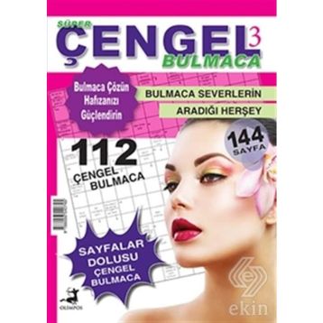 Süper Çengel Bulmaca 3 - Olimpos Yayınları