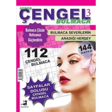Süper Çengel Bulmaca 3 - Olimpos Yayınları