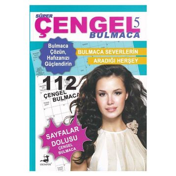 Süper Çengel Bulmaca 5 - Olimpos Yayınları