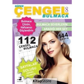 Süper Çengel Bulmaca 8 - Olimpos Yayınları