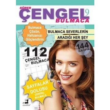 Süper Çengel Bulmaca 9 - Olimpos Yayınları