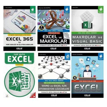 Süper Excel Eğitim Seti 2-Kodlab Yayın