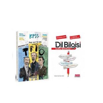 Süper Kitap Kpss Trio Gy Gk Soru Cevap ve Akm Dil Bilgisi Soru Bankası Seti 2 Kitap