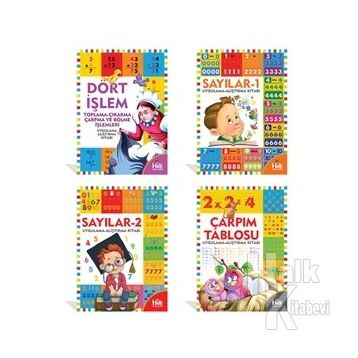 Süper Matematik Seti-4 Kitap Takım-Kolektif