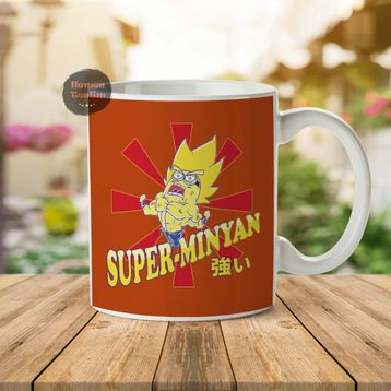Super Minyan Porselen Kupa Bardak