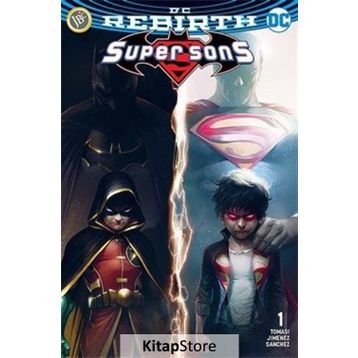 Super Sons Sayı 1 ( DC Rebirth ) - Peter J. Tomasi