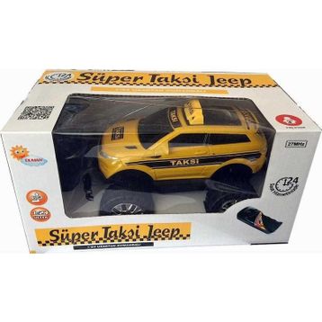 Süper Taksi Jeep 1/24 Uzaktan Kumandalı
