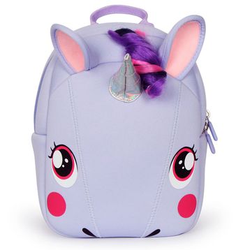 Supercute Unicorn Mor Sırt Çantası