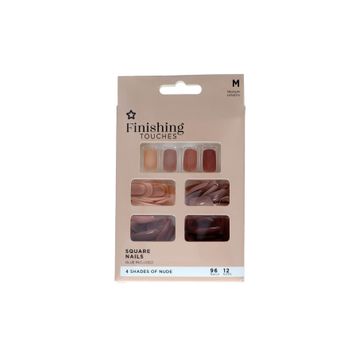 Superdrug Finishing Touches Nude Takma Tırnak