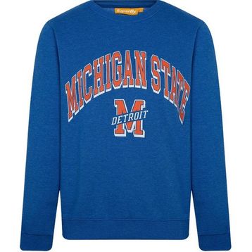 Superfly 23131 Men Sweat Erkek Mavi Sweatshirt