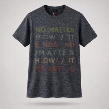 Superfly Antrasit M Erkek T-shirt