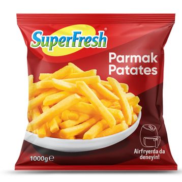 SuperFresh 1 kg Dondurulmuş Parmak Patates