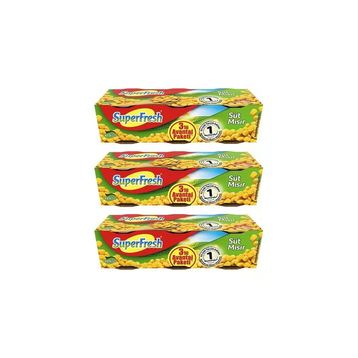 SuperFresh 200 gr Süt Mısır (3 adet)