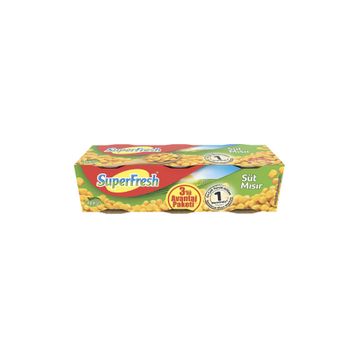 SuperFresh 200 gr Süt Mısır (3 adet)