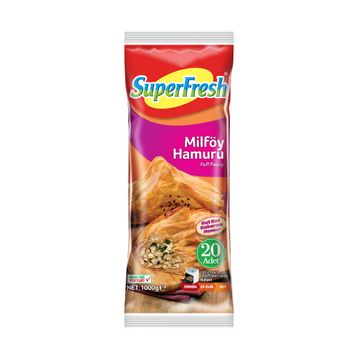 SuperFresh 20'li Milföy Hamuru