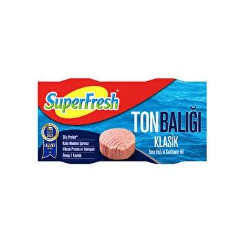 Superfresh 2x140 gr Klasik Ton Balığı