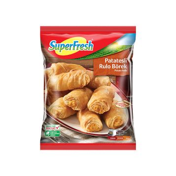 SuperFresh 420 gr Dondurulmuş Patatesli Rulo Börek