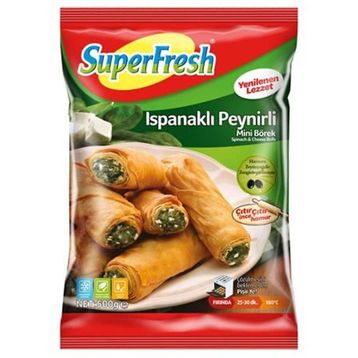Superfresh 500 gr Rulo Ispanaklı Börek