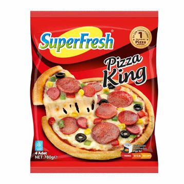 Superfresh Slimmo King 4x150 gr Dondurulmuş Pizza
