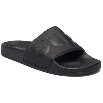 Superga S111I3W-920 1908 Slides Siyah Polysoft Unisex Terlik