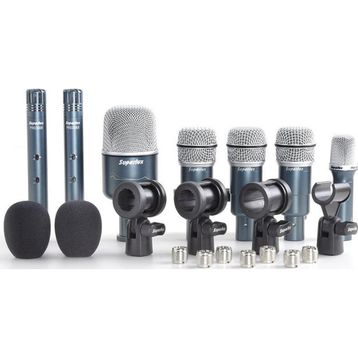Superlux DRKB5C2MKII 7 Parça Davul Mikrofon Seti