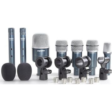 Superlux DRKB5C2MKII 7 Parça Davul Mikrofon Seti