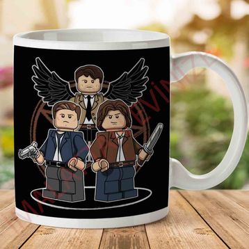Supernatural Castiel Kupa Bardak
