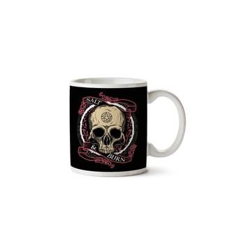Supernatural Salt And Burn Skull Baskılı Kupa