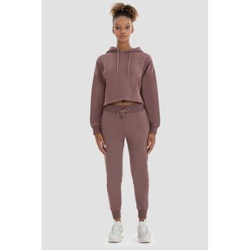 Superstacy Lexa Havuç Kesim Koyu Gül Jogger