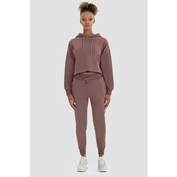 Superstacy Lexa Havuç Kesim Koyu Gül Jogger