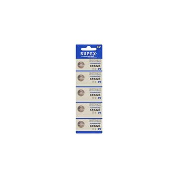 Supex CR1225 3 Volt 5'li Lityum Pil