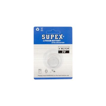 Supex CR2320 3 Volt Tekli Lityum Pil