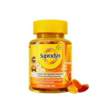 Supradyn Kids Multivitamin Multimineral 60 Çiğnenebilir Tablet