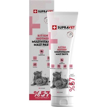Supravet 30 gr Kitten Mother Malt Paste Multi Vitamin