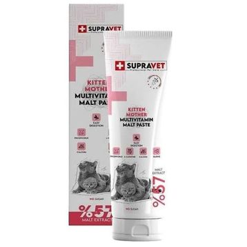 Supravet 30 gr Kitten Mother Malt Paste Multi Vitamin