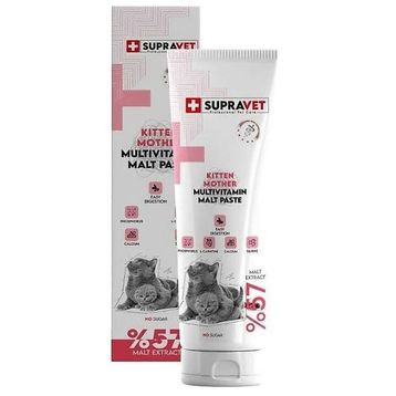 Supravet 30 gr Kitten Mother Malt Paste Multi Vitamin