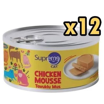 Supreme Cat Tavuklu Yaş 12x85 gr Kedi Mama