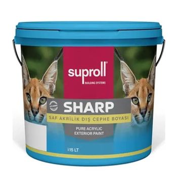 Suproll Sharp Avanos 340 15 lt Saf Akrilik Dış Cephe Boyası