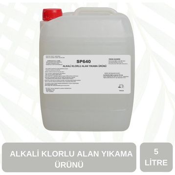 Supta 5 lt Profesyonel Alkali Klorlu Köpüklü Alan Yıkama Maddesi