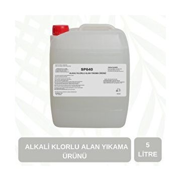 Supta 5 lt Profesyonel Alkali Klorlu Köpüklü Alan Yıkama Maddesi