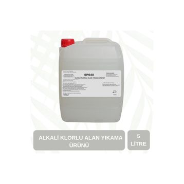 Supta 5 lt Profesyonel Alkali Klorlu Köpüklü Alan Yıkama Maddesi