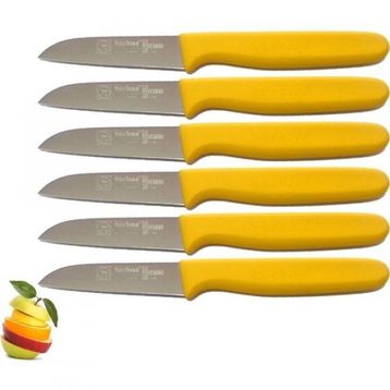 Sürbisa 61007 Sarı 6'lı Meyve Bıçağı